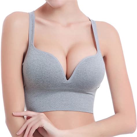 Shockproof Women Bra Sexy Hollow Out Underwear Seamless Breathable Push