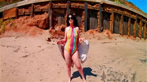 Luscious Lopez Sheer Rainbow Swimsuit Luscious Lopez Clips4sale
