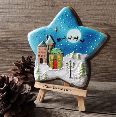 This listing is for 1 dozen of these colorful stars! Town on Christmas | Christmas cookies decorated, Christmas sugar cookies, Christmas cookies
