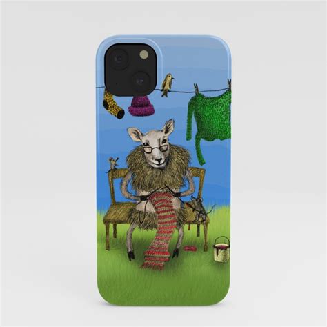 Sheep Iphone Case By Anna Shell Society6