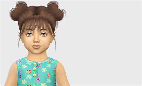 Fabienne Sims 4 Toddler Toddler Hair Sims Hair Images And Photos Finder