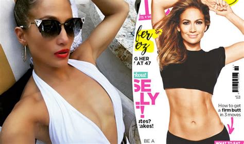 Jennifer Lopez Displays Washboard Abs As She Poses For Ridiculously