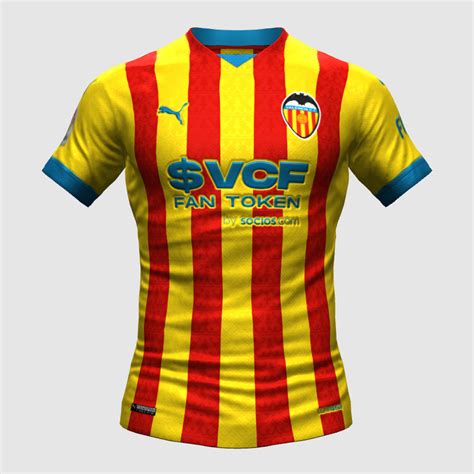 Valencia Cf Away La Senyera Fifa 23 Kit Creator Showcase