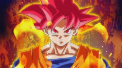 10 Most Popular Goku Super Saiyan God Wallpaper Hd Full Hd