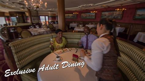 Adult Exclusive Experiences Disney Cruise Line Youtube
