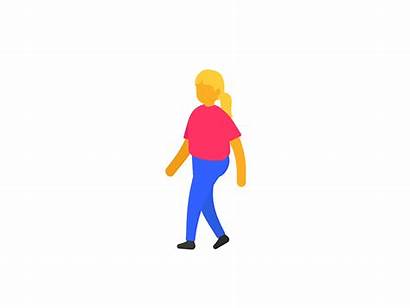 Emoji Walking Dribbble Animation Try Save