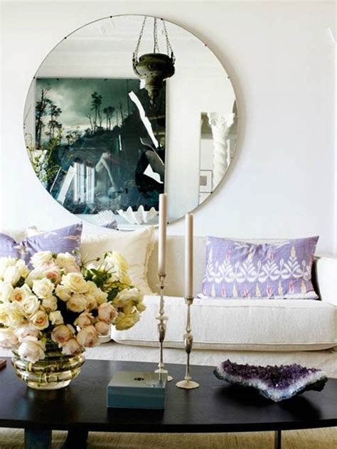 Round Wall Mirrors For Living Room Art Works