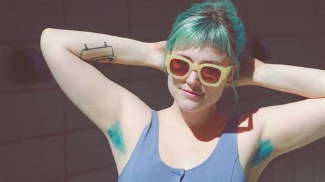 Bbc Radio 5 Live In Short Dyed Hairy Armpits The Growing Trend For