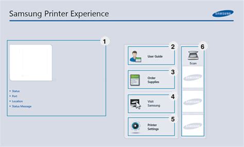 Using Samsung Printer Experience