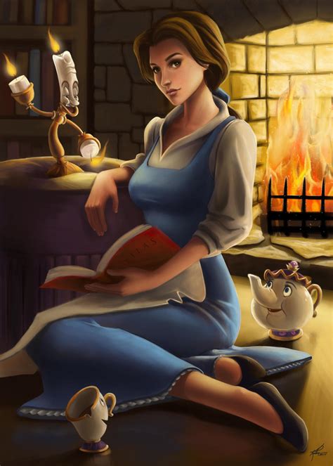 Belle - Beauty and the Beast by KirstyCarter on DeviantArt