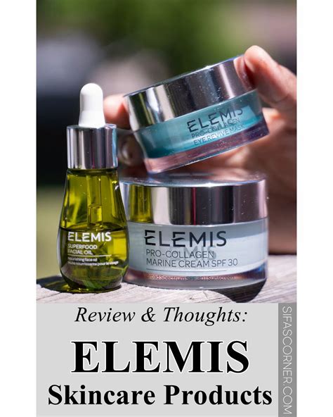 Luxury Skincare Elemis Review Product Picks Sifas Corner Elemis