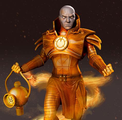 Artstation Lex Luthor As Orange Lantern