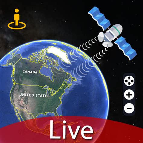 دانلود برنامه Live Earth Map Satellite View برای اندروید مایکت