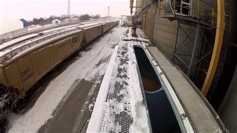 Sampling Train In Winter Storm Hercules Youtube