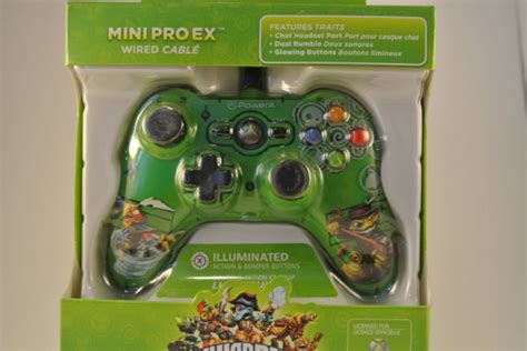 Skylanders Swap Force Mini Pro Ex Wired Video Game Controller Xbox 360