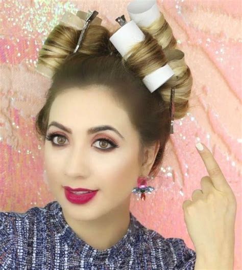 Pin By Iowa Hair Enthusiast On Hair Up Close May 2018 Hair Rollers
