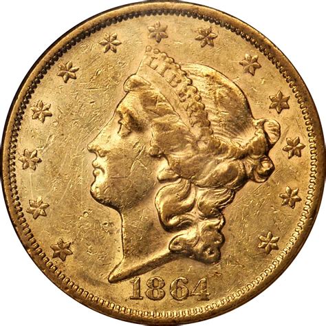 Value Of 1864 20 Liberty Double Eagle Sell Rare Coins