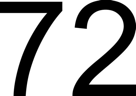 72 — семьдесят два натуральное четное число регулярное число число
