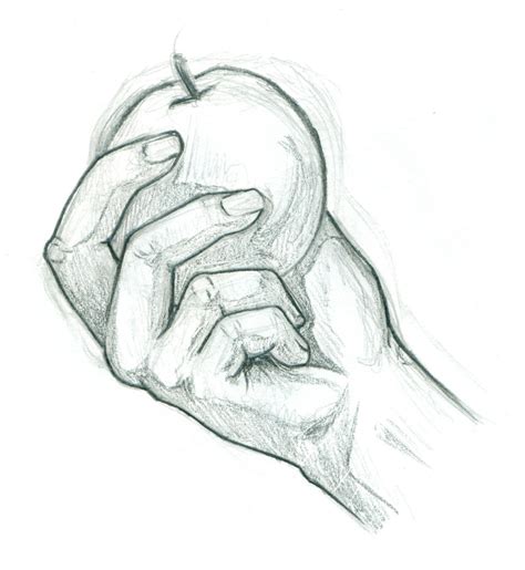 Hand Holding Apple By Eyad Mangafreak On Deviantart