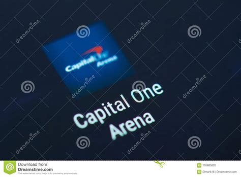 Capital One Bank Application Icon Editorial Photo Image