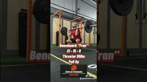 Benchmark Fran Crossfit Youtube