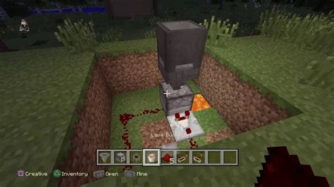 How To Make A Working Trash Can Minecraft Ps4 Youtube