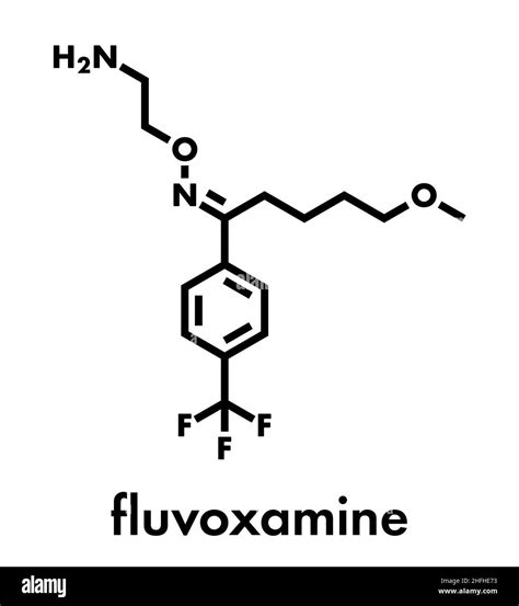 Fluvoxamine Structure Hi Res Stock Photography And Images Alamy