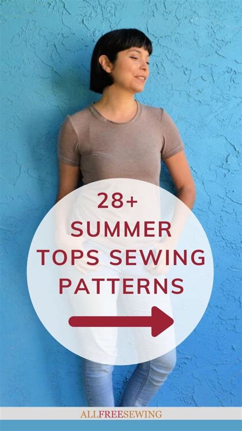 28 Summer Tops Sewing Patterns An Immersive Guide By Allfreesewing