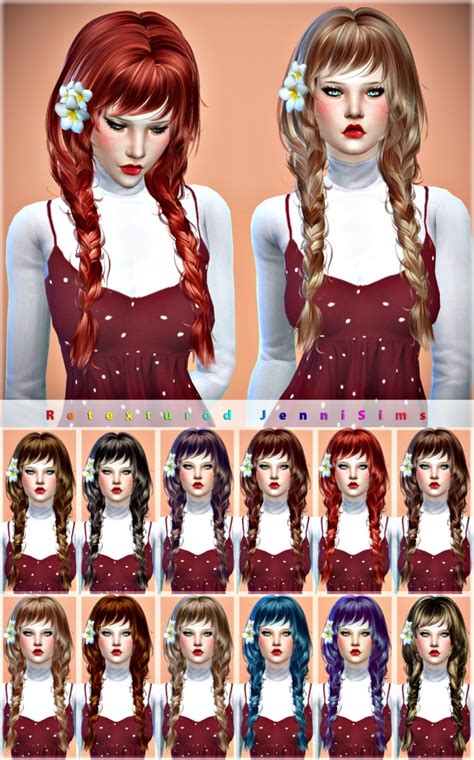 Newsea Baptiste Hair Retexture At Jenni Sims Sims 4 U