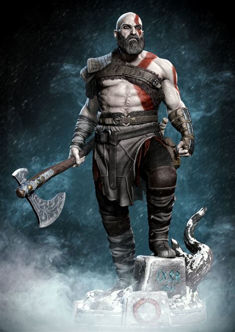Kratos God Of War 3d Print Model Modelo 3d In Hombre 3dexport