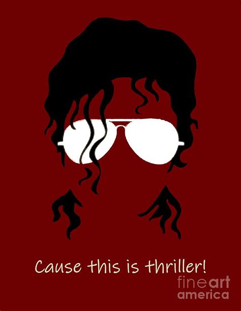 Cause This Is Thriller Digital Art By Luke Anthony