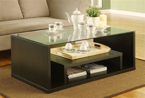 The most common glass coffee table material is glass. Contemporary Glass Coffee Tables Adding More Style into ...