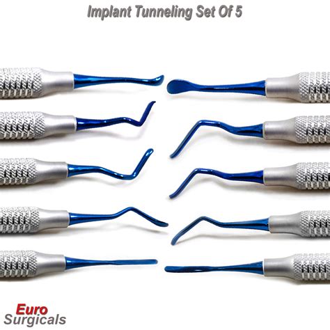 Dental Tunneling Kit Sinus Gum Lift Elevators Tissue Grafting Implant Tools Set Ebay