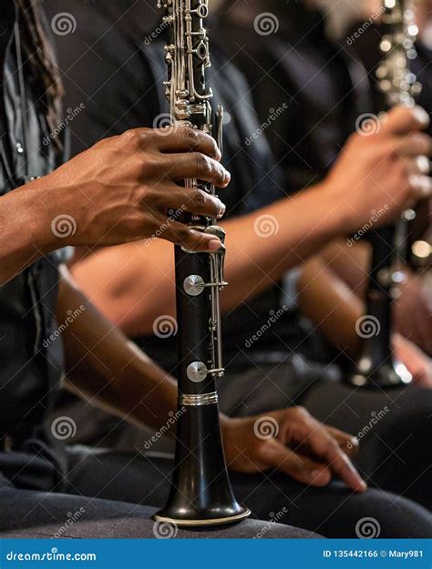 Clarinet Player Woodwind Section Stock Photo Image Of Symphony