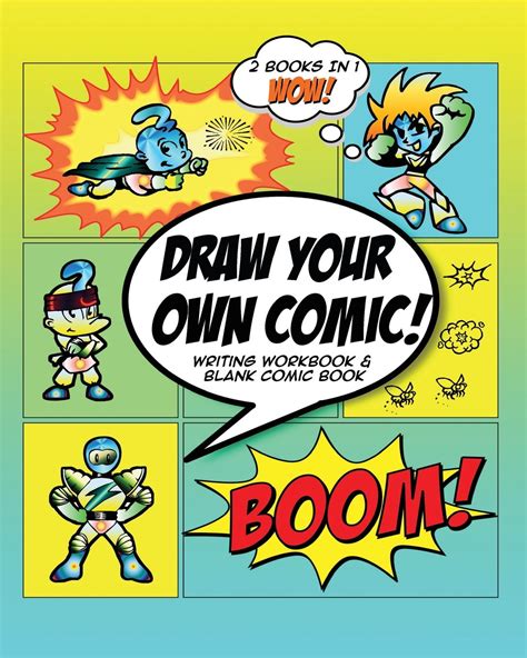 Buy Draw Your Own Comic How To Write A Graphic Novel With Blank Comic