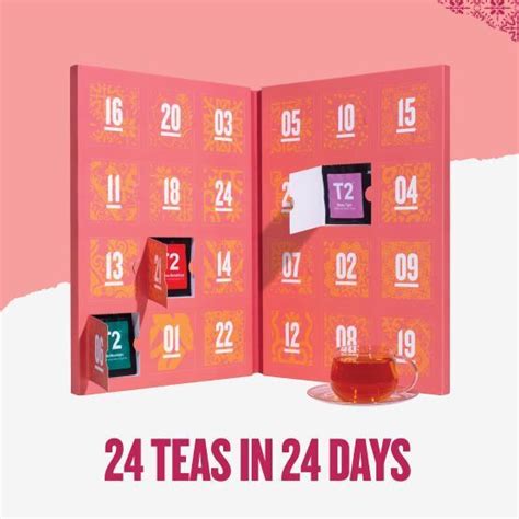 T2 Christmas Loose Tea Advent Calendar World Of Tea
