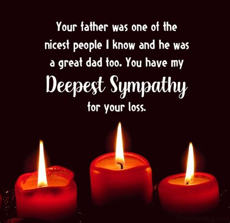 70 Heartfelt Condolence Messages On Death Of Father Wishesmsg