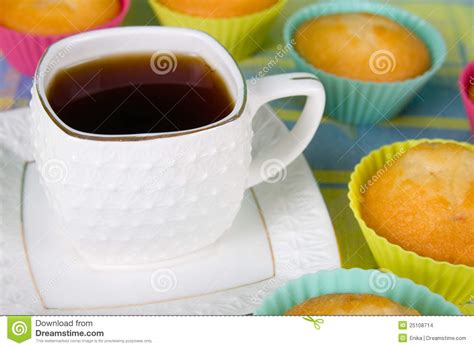 Tea And Cakes Stock Photo Image Of Studio Sweets Celebration 25108714