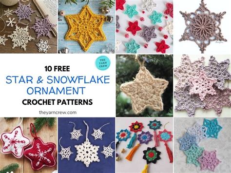 the christmas star a crocheted christmas ornament pattern in pdf amigurumi crochet kits and how to