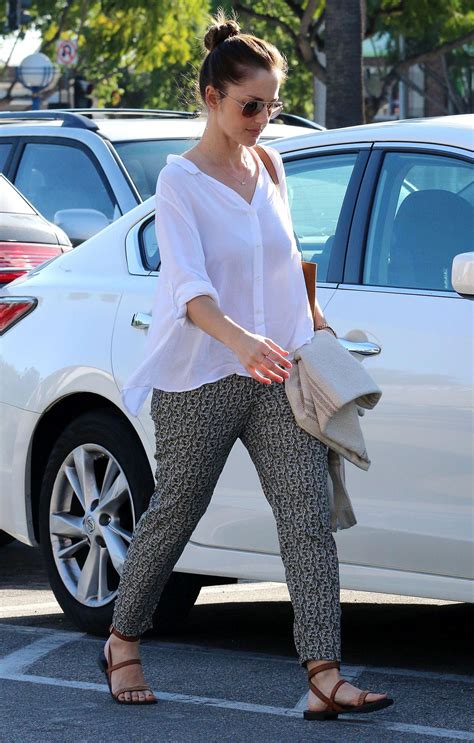 Minka Kelly Street Style Grocery Shopping In West Hollywood March