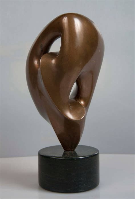 Bronze Abstract Sculpture By Antoine Poncet At 1stdibs