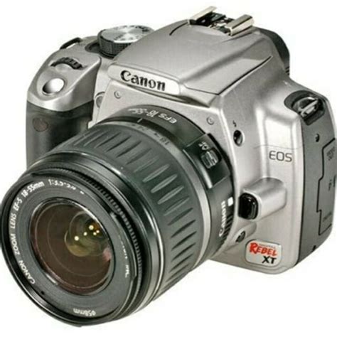 Canon Eos Digital Rebel Xt Eos 350d 80mp Digital Slr Camera Black