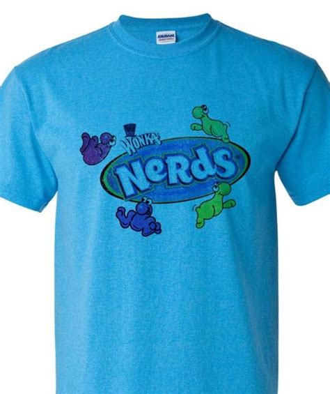 Willie Wonka Nerds T Shirt Beloved Candy From My Childhood In The 80s