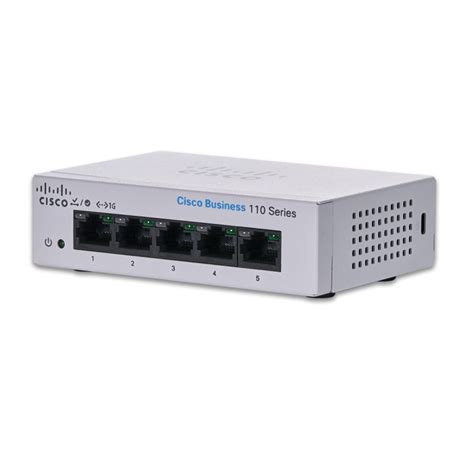 Cisco 5 Port Gigabit Unmanaged Switch Cbs110 5t D Uk︱hinkwong