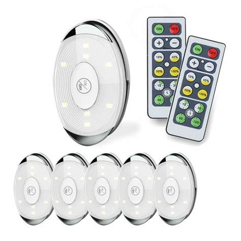 Most ceiling fan remote controls use aa or aaa batteries. LED Puck Light, led Lights Battery Operated with Remote ...