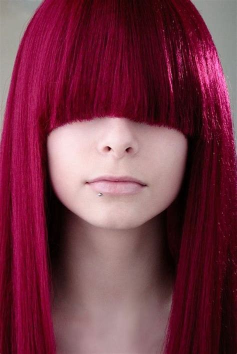 1001looks Réussis Pour Des Cheveux Couleur Framboise Coloration Cheveux Cheveux Rouge