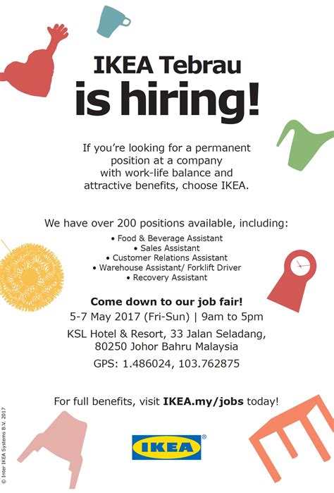Malaysia is a country located in southeast asia. IKEA Tebrau Offers Over 200 Retail Assistant Positions at ...