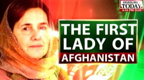 Rula Ghani The First Lady Of Afghanistan Youtube