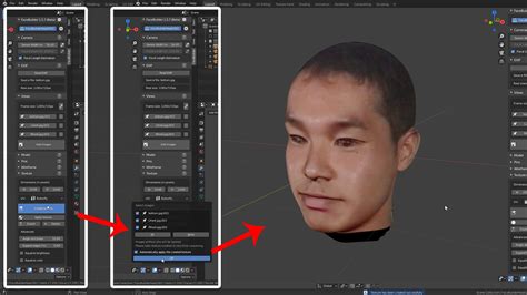 Blenderのfacebuilderを使った顔面モデリング 3dcg School