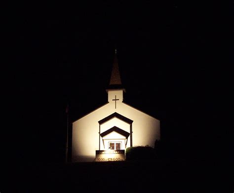 Church At Night Free Photo Download Freeimages